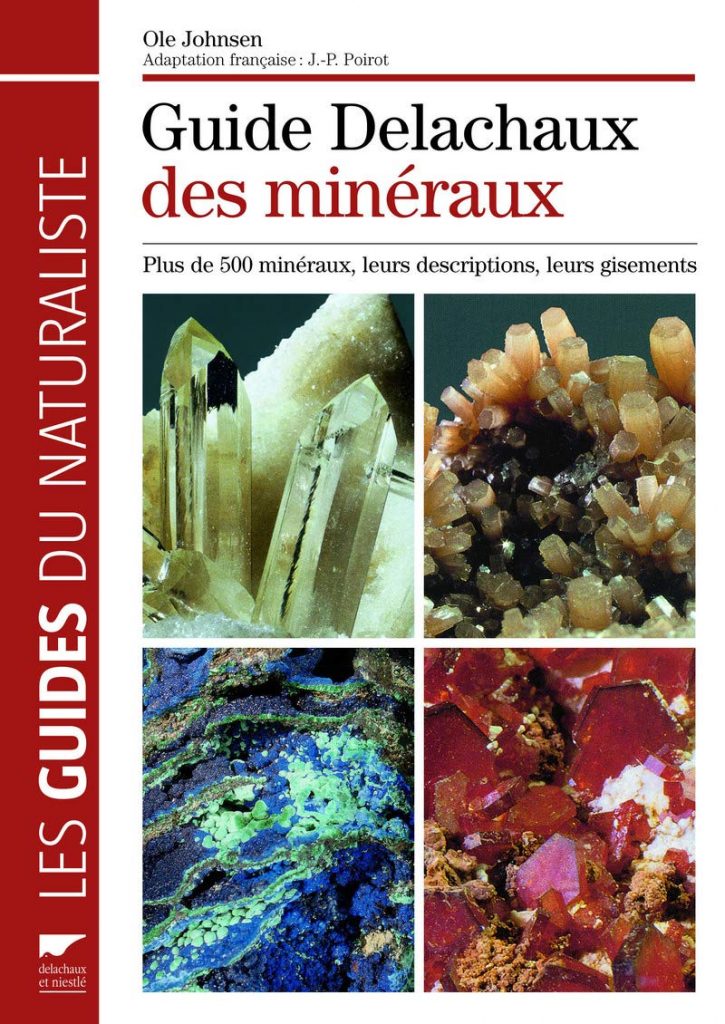 Couverture d’ouvrage : Guide Delachaux des minéraux — Ole Johnsen