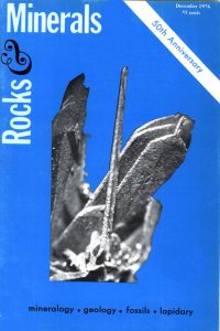 Numéros spéciaux 1 Rocks & Minerals — 1976 — Volume 51, numéro 10