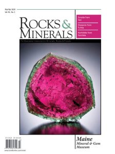 Grille d'ouvrages 30 Rocks & Minerals — 2020 — Volume 95, numéro 2