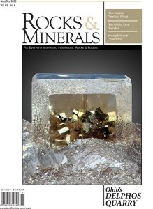 Grille d'ouvrages 34 Rocks & Minerals — 2020 — Volume 95, numéro 6