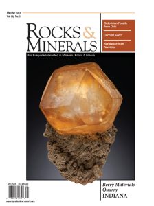 Grille d'ouvrages 26 Rocks & Minerals — 2023 — Volume 98, numéro 3