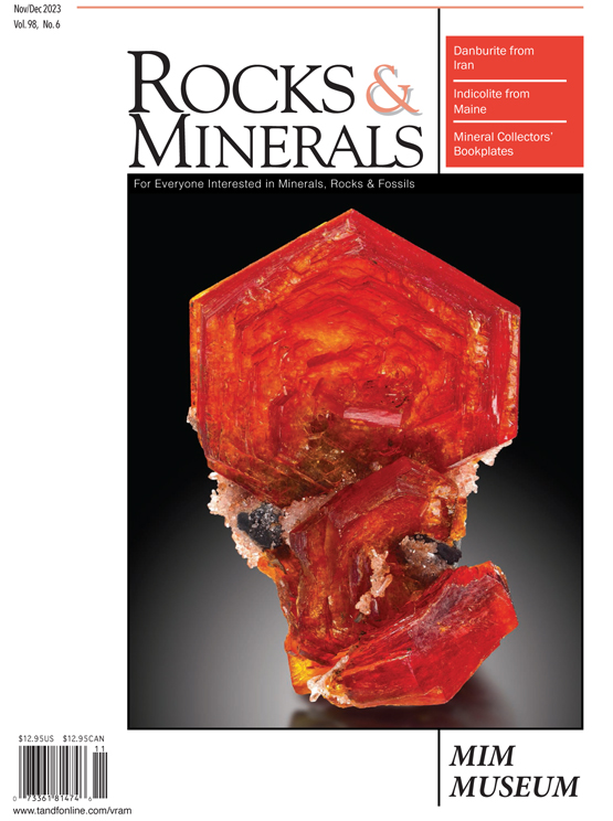 Rocks & Minerals — 2023 — Volume 98, numéro 6