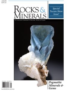 Grille d'ouvrages 29 Rocks & Minerals — 2024 — Volume 99, numéro 1