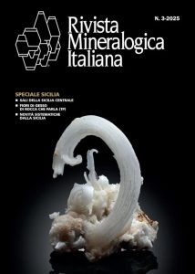 Rivista Mineralogica Italiana — 2025 — Volume 49, numéro 3