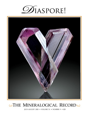 The Mineralogical Record — juillet-août 2020 — Vol 51-4