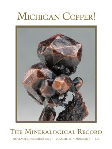 The Mineralogical Record — novembre-décembre 2025 — Vol 56-6
