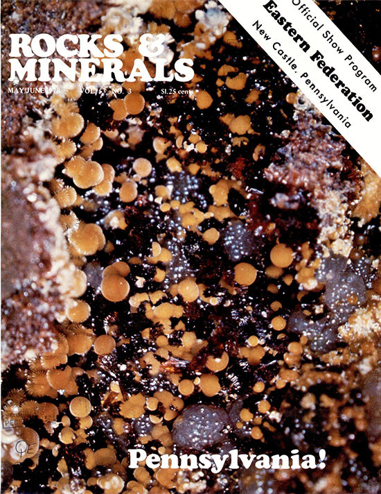 Rocks & Minerals — PENNSYLVANIE — 1978 — Volume 53, numéro 3