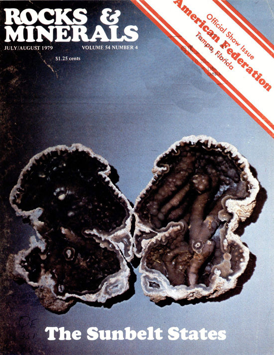 Rocks & Minerals — Sunbelt states — 1979 — Volume 54, numéro 4