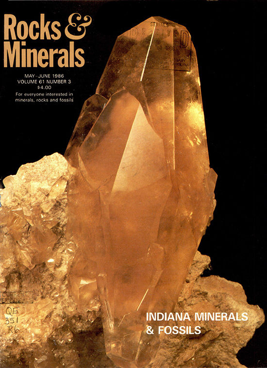 Rocks & Minerals — INDIANA — 1986 — Volume 61, numéro 3