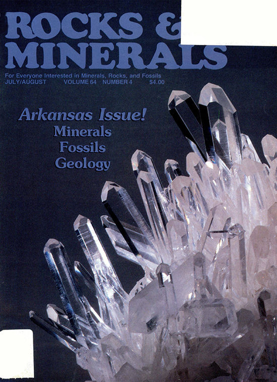 Rocks & Minerals — ARKANSAS — 1989 — Volume 64, numéro 4