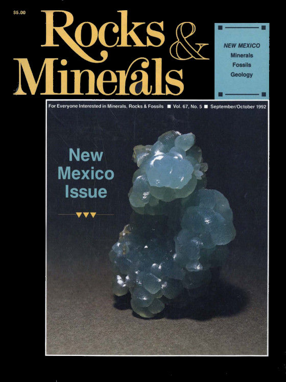 Rocks & Minerals — UTAH — 1992 — Volume 67, numéro 5