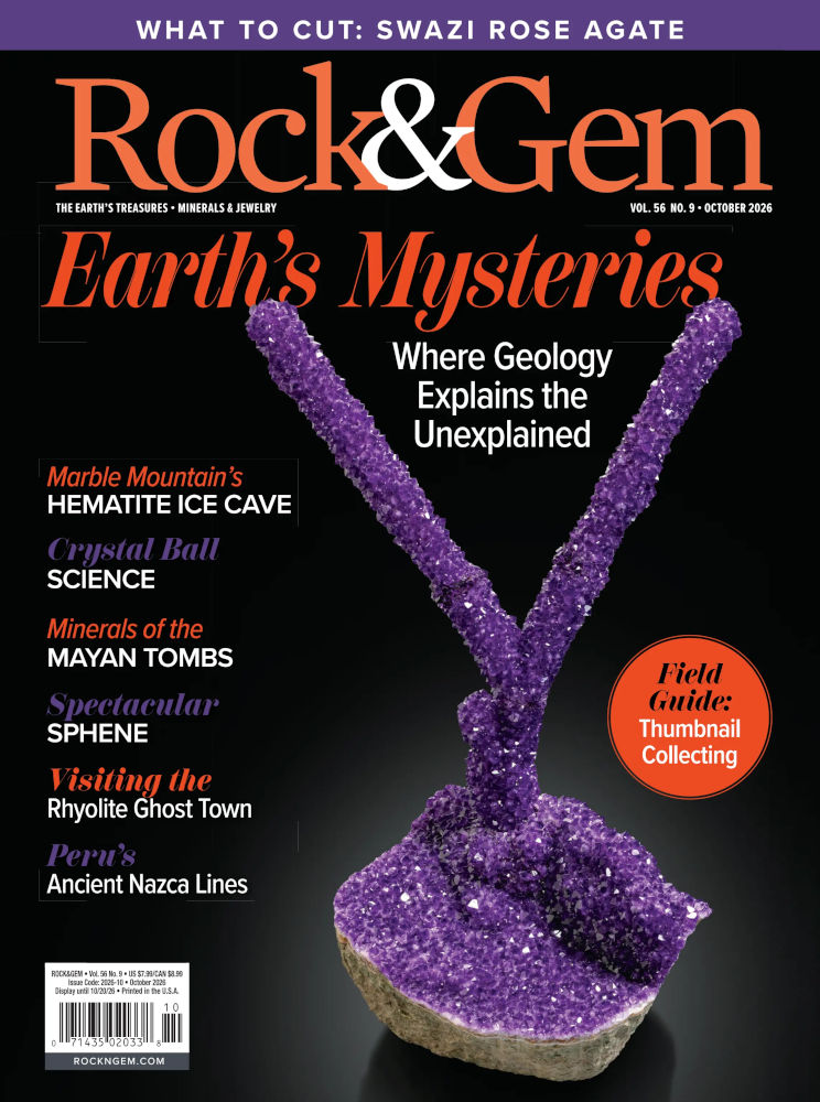 Rock & Gem — octobre 2026 — volume 56, numéro 9 1 Rock & Gem — octobre 2026 — volume 56, numéro 9