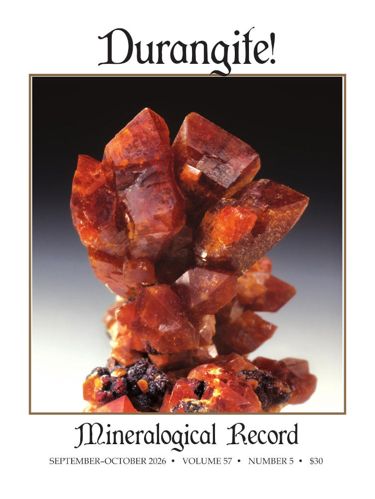 The Mineralogical Record — septembre-octobre 2026 — Vol 57-5