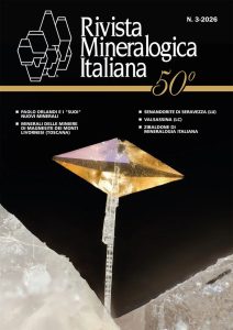 Rivista Mineralogica Italiana — 2026 — Volume 50, numéro 3