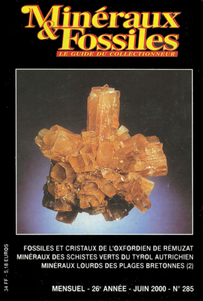 Minéraux et Fossiles — 285 1 Couverture d’ouvrage : Minéraux et Fossiles — 285