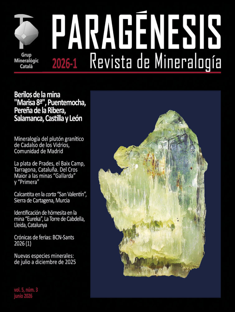 Paragénesis — Vol 5 n° 3 1 Paragénesis — Vol 5 n° 3